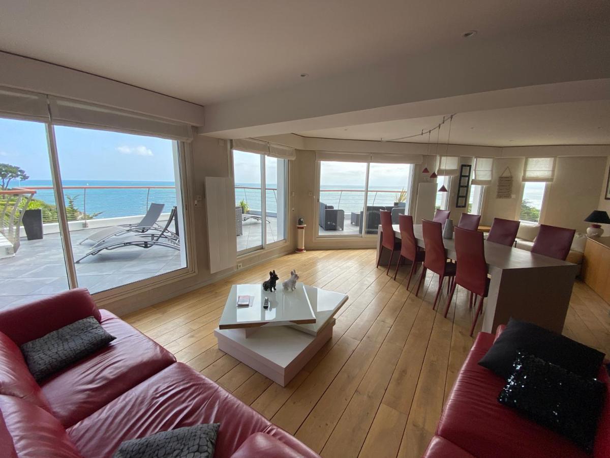 L'Exception Terrasse Vue Mer Haut De Gamme Saint-Quay-Portrieux ภายนอก รูปภาพ